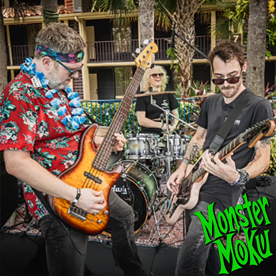 Live Monster Moku band performance 6