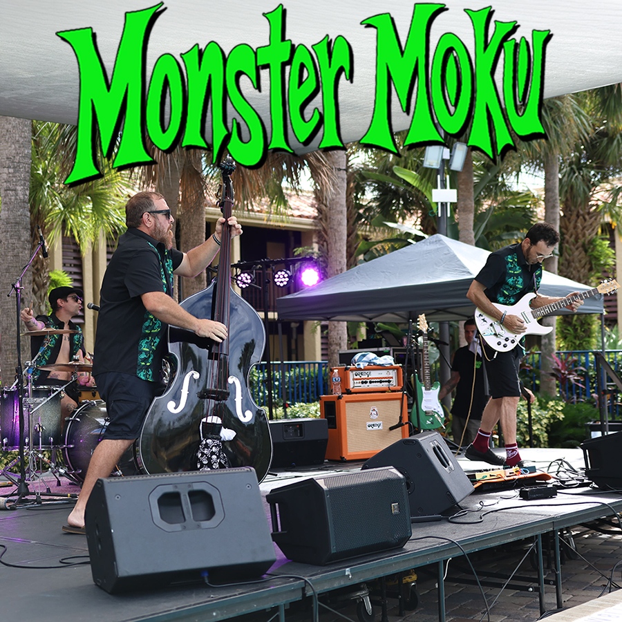 Live Monster Moku band performance 3