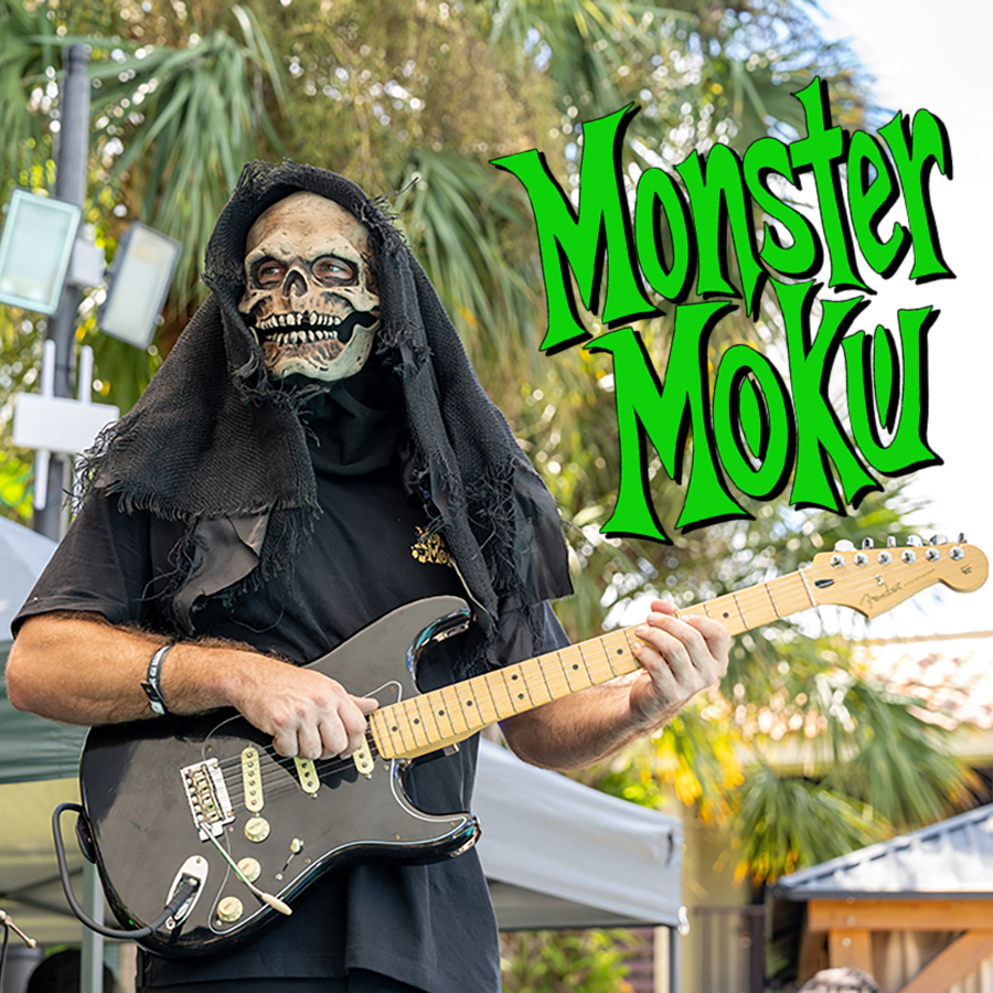 Live band performing at Monster Moku