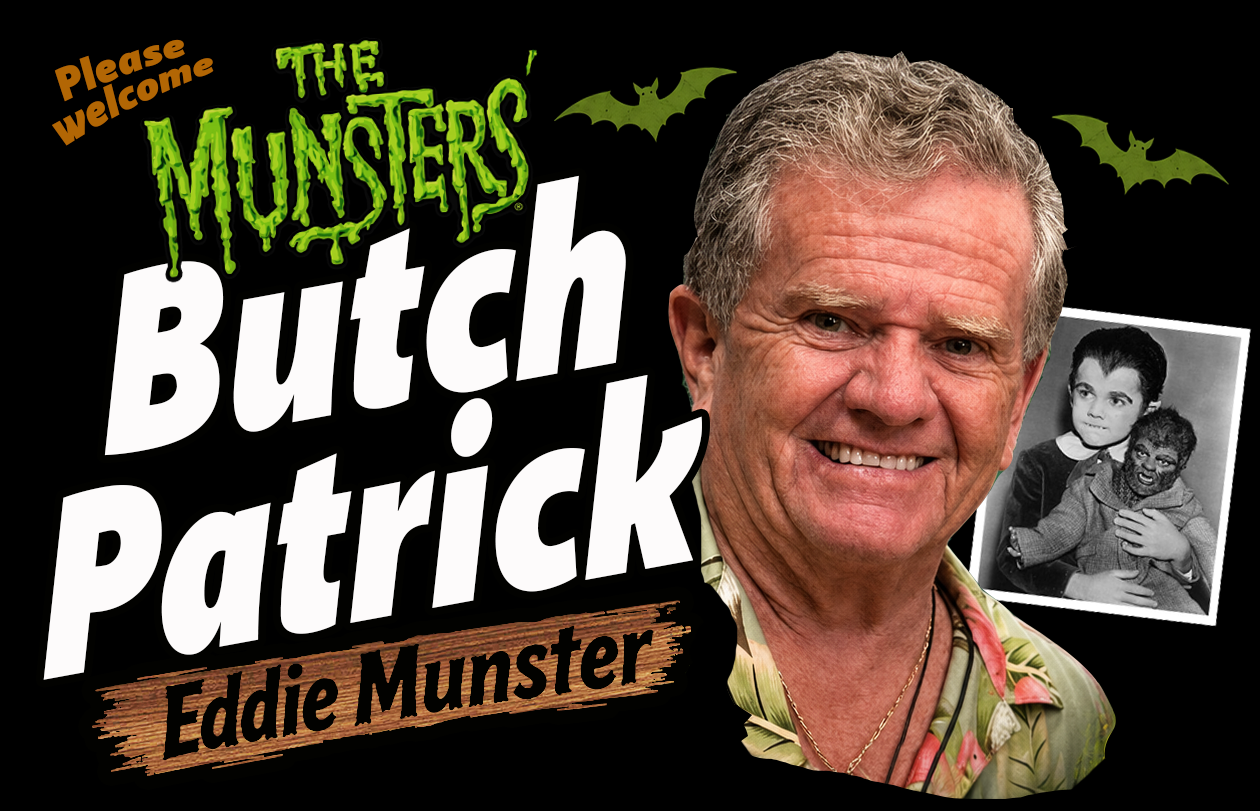 Butch Patrick, Eddie Munster, appearing at Monster Moku 2026
