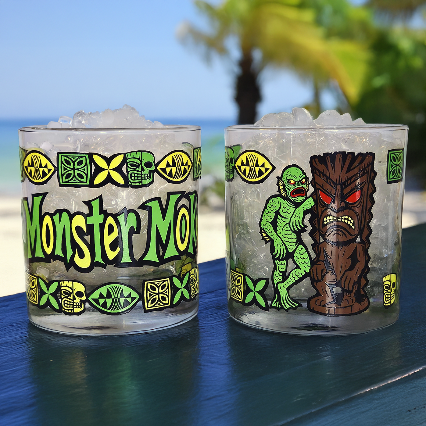 Creature Rocks Glass