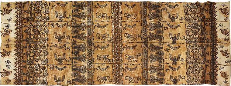 Polynesian tapa divider